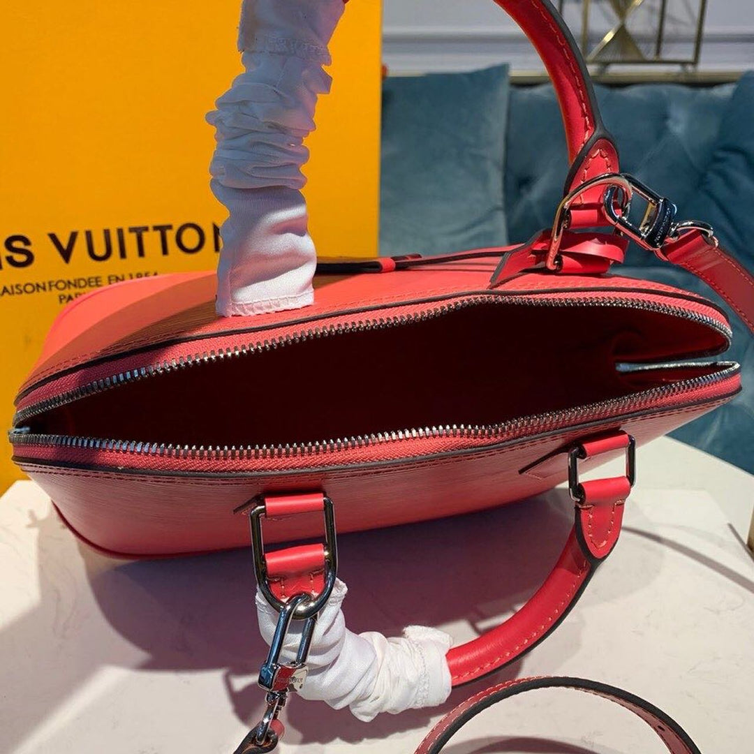 Louis Vuitton Alma PM Epi Hot Pink  Handbags, Shoulder And Crossbody Bags