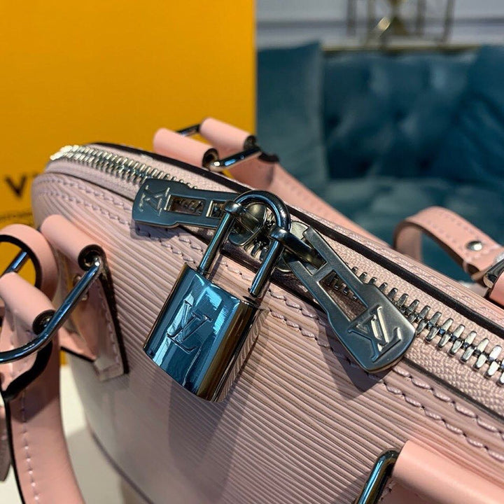 Louis Vuitton Alma BB Epi Rose Ballerine Pink  Shoulder And Crossbody Bags