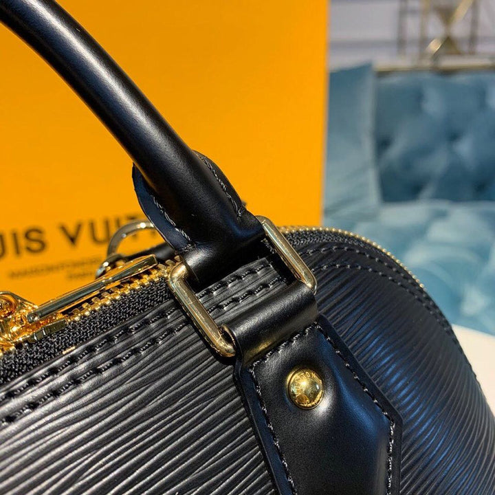 Louis Vuitton Alma BB Epi Black  Shoulder And Crossbody Bags