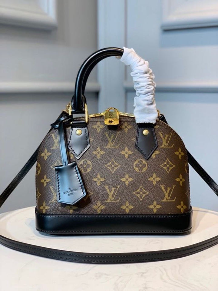 LV Alma BB Monogram Canvas For Women,  Shoulder And Crossbody Bags 9.8in/24cm LV M53152