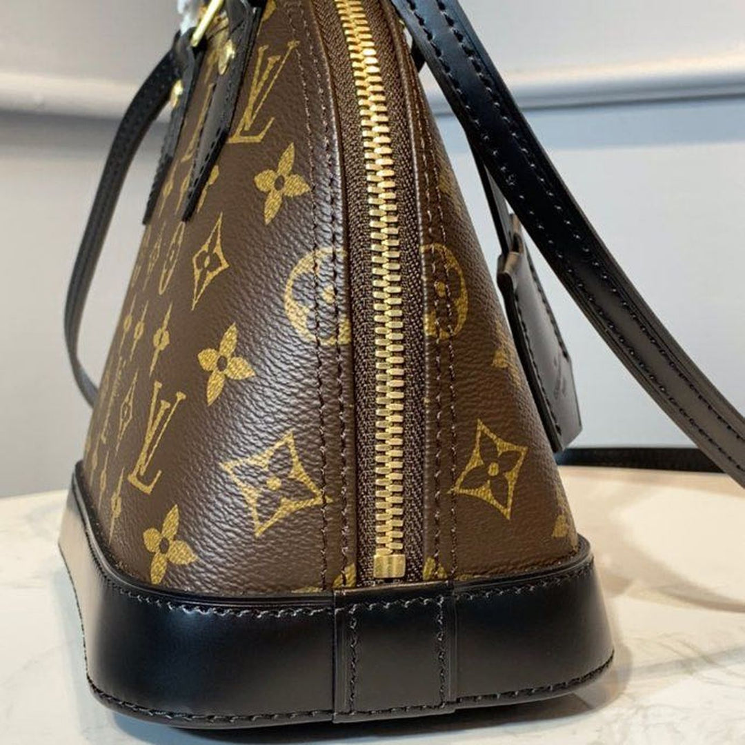 Louis Vuitton Alma BB Monogram Canvas  Shoulder And Crossbody Bags