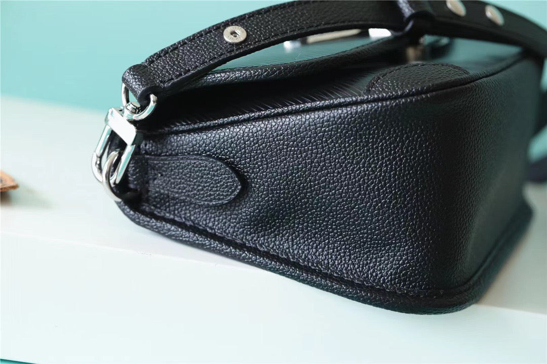 Louis Vuitton Buci Epi Black  Shoulder And Crossbody Bags