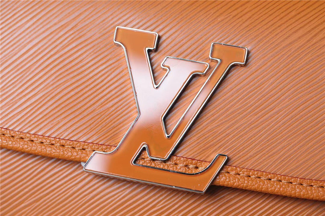 Louis Vuitton Buci Epi Gold Miel Brown  Shoulder And Crossbody Bags