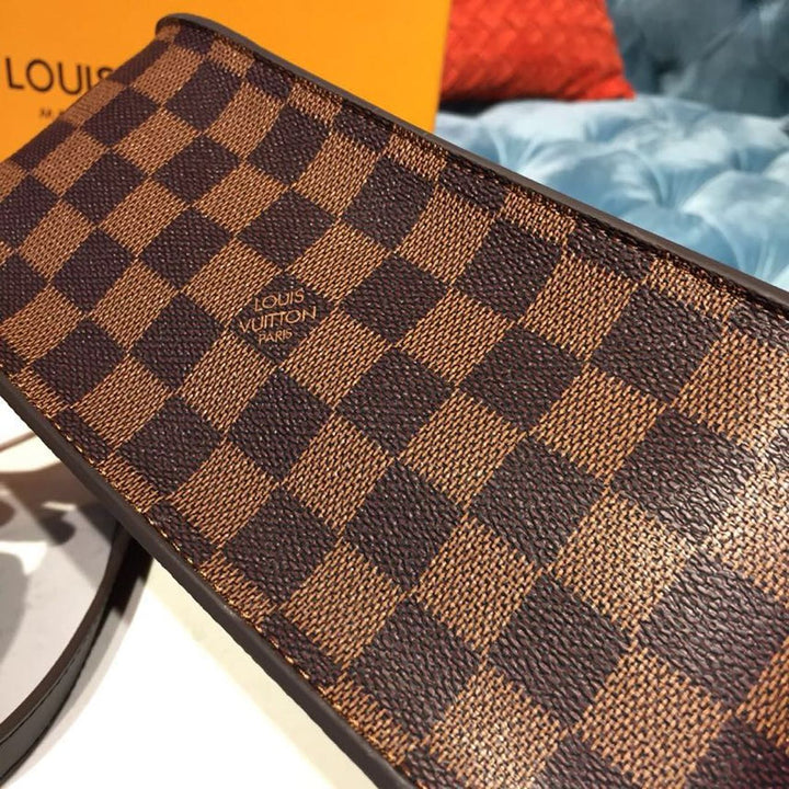 Louis Vuitton Beaumarchais Damier Ebene Black WoHandbag, Shoulder And Crossbody Bags
