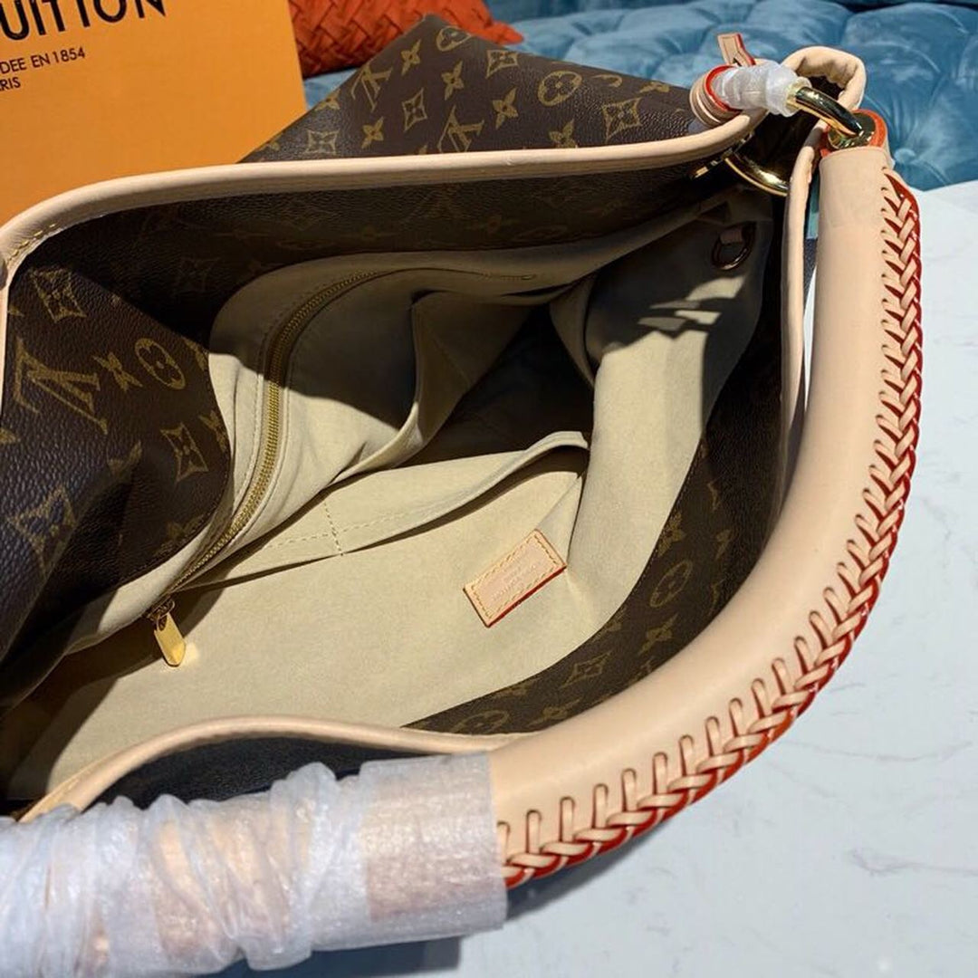 Louis Vuitton Artsy MM Monogram Canvas  Handbags