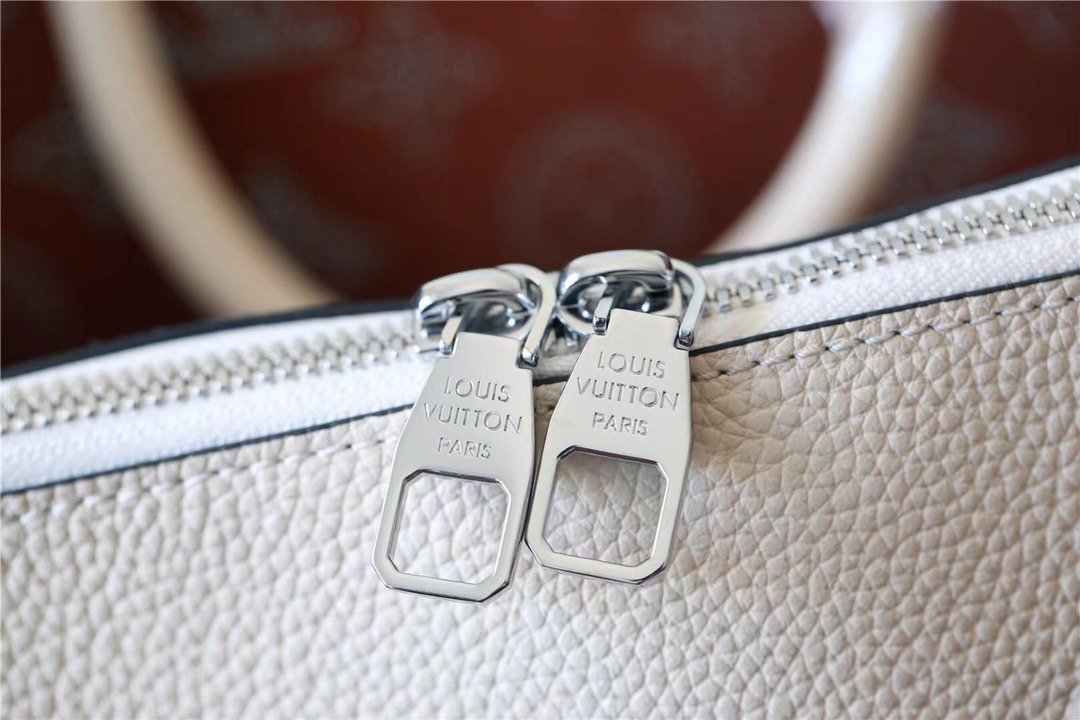 Louis Vuitton Bella Tote Mahina Creme Beige  Shoulder And Crossbody Bags