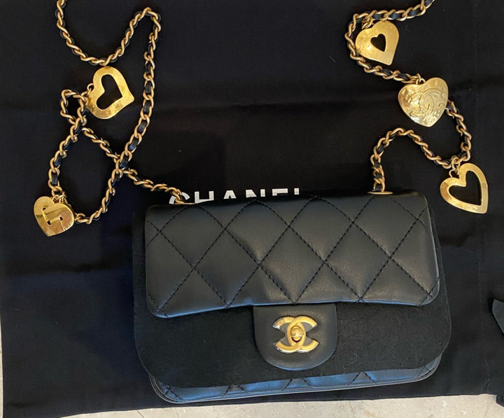 Chanel Mini Flap Bag Lambskin with Gold Hardware