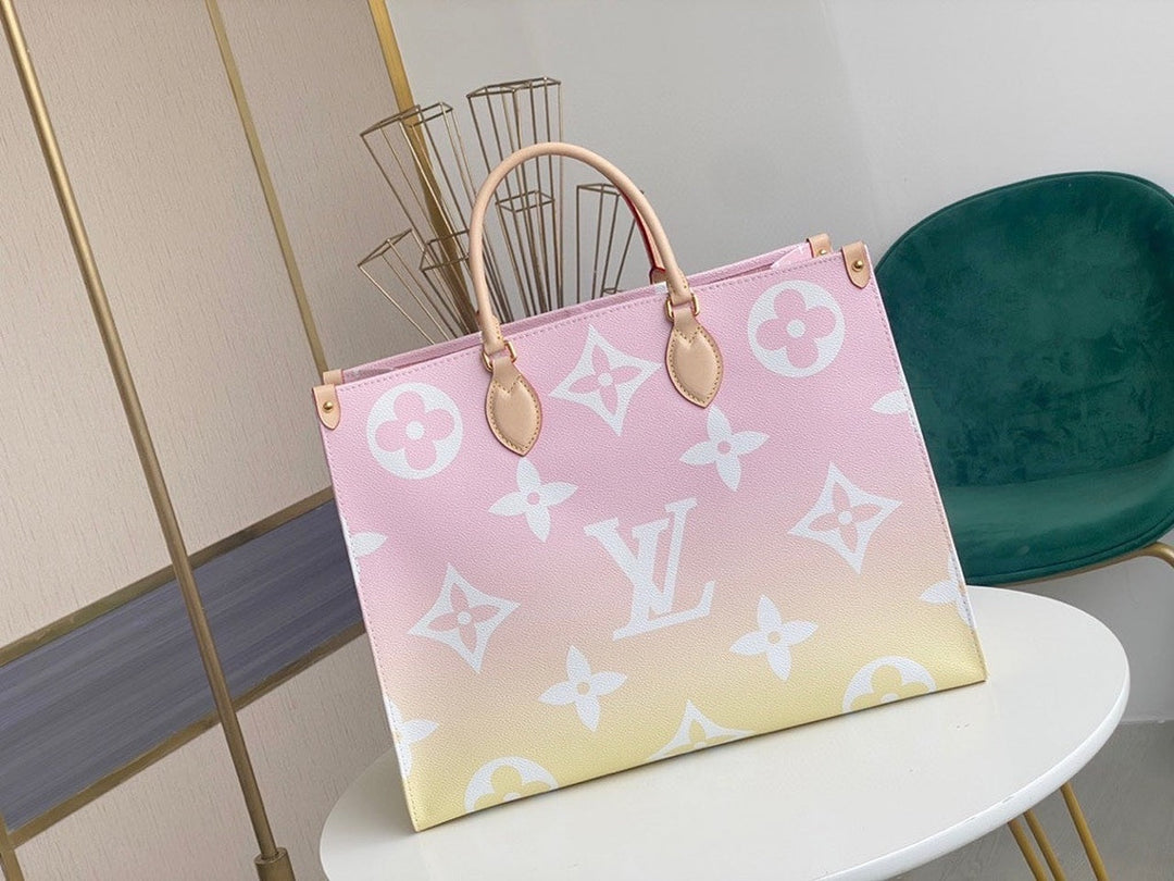 LV OnTheGo GM Monogram Giant Canvas Light Pink For Women,  Tote Bags 16.1in/41cm LV M57641