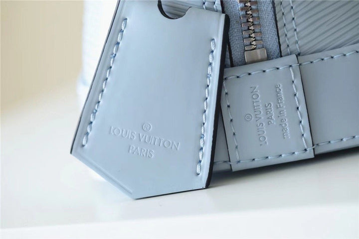 Louis Vuitton Alma BB Epi Light Blue  Shoulder And Crossbody Bags