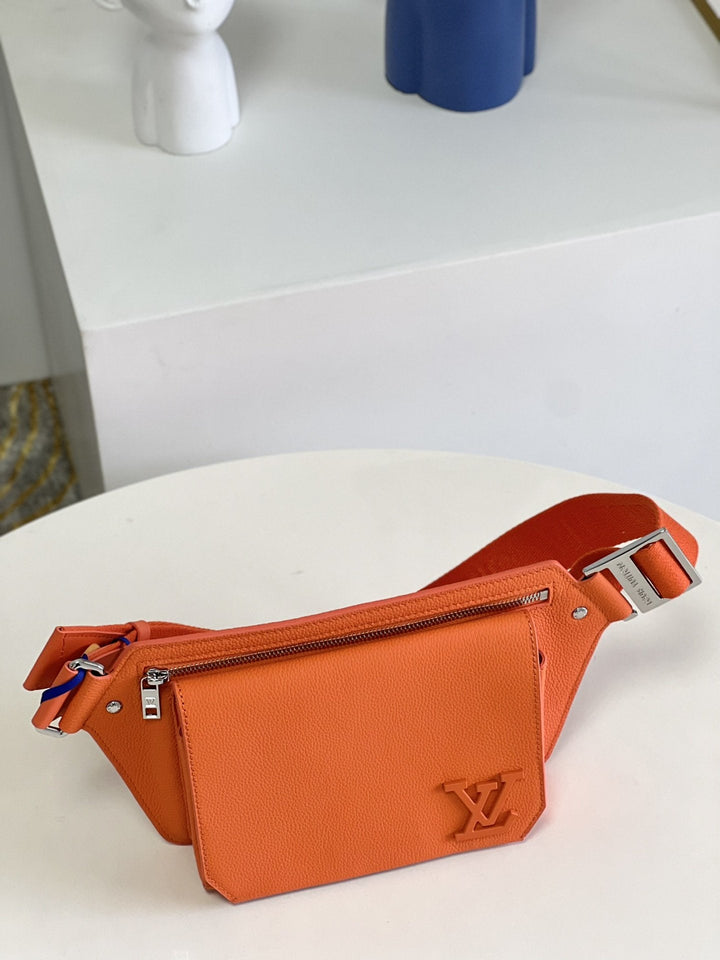 Louis Vuitton Aerogram Slingbag Orange For Men, Bags