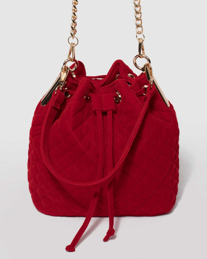 Red Valentine Bucket Bag