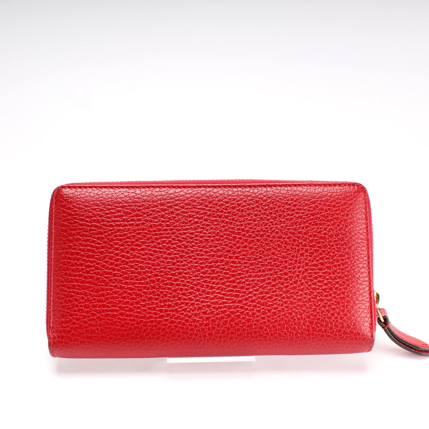456117 Gucci Leather Zip Around Wallet