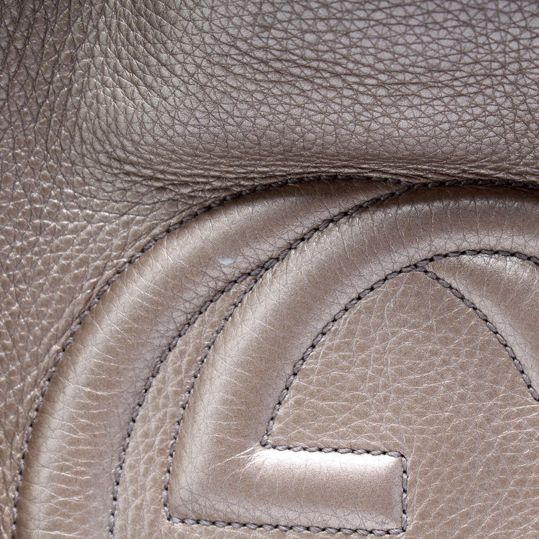 308982 Soho Leather Shoulder Medium
