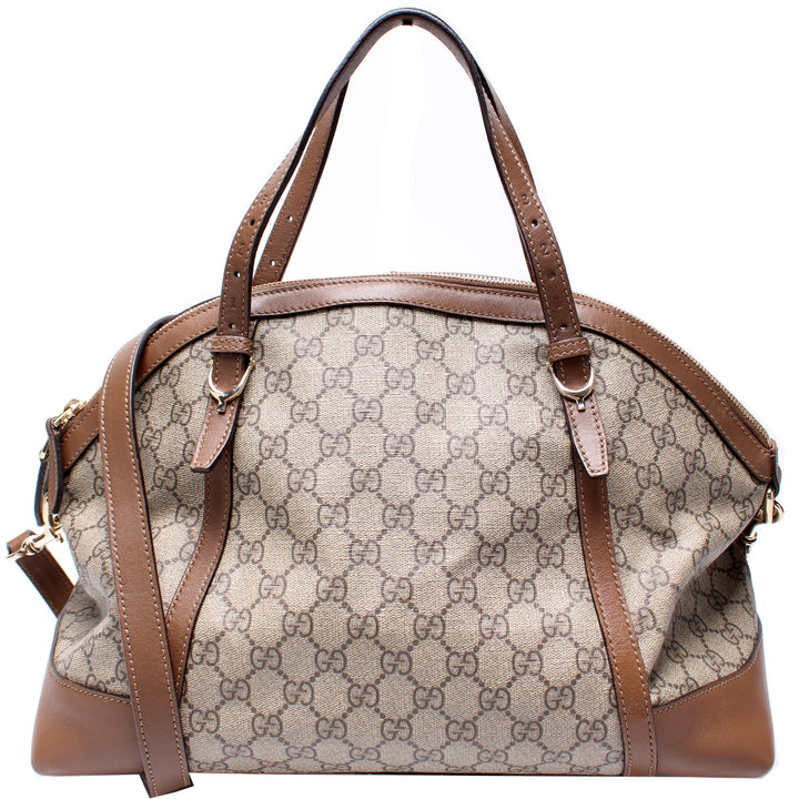 309614 Gucci Supreme Medium Nice Dome Bag
