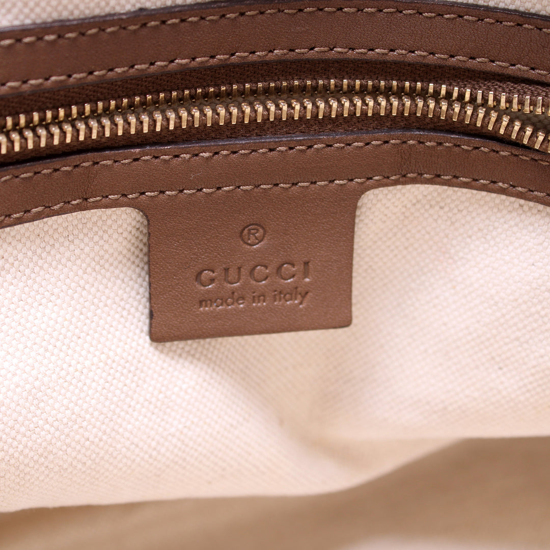 309614 Gucci Supreme Medium Nice Dome Bag