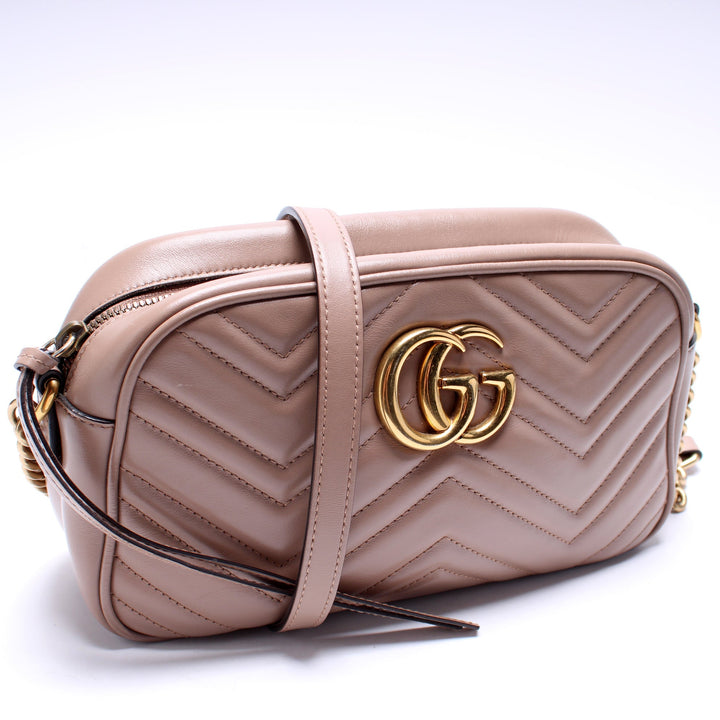 Gucci Marmont Small Leather Camera Bag