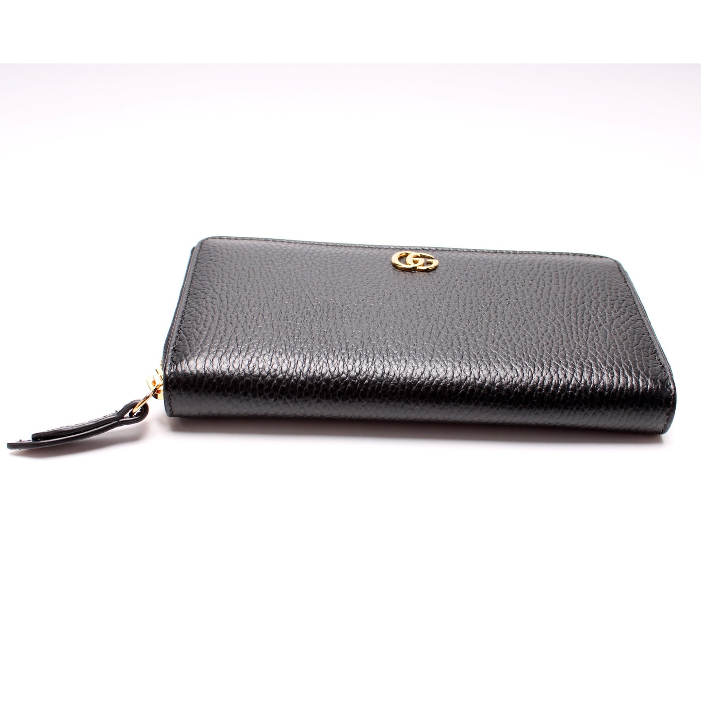 456117 Gucci Marmont Leather Zip Around Wallet