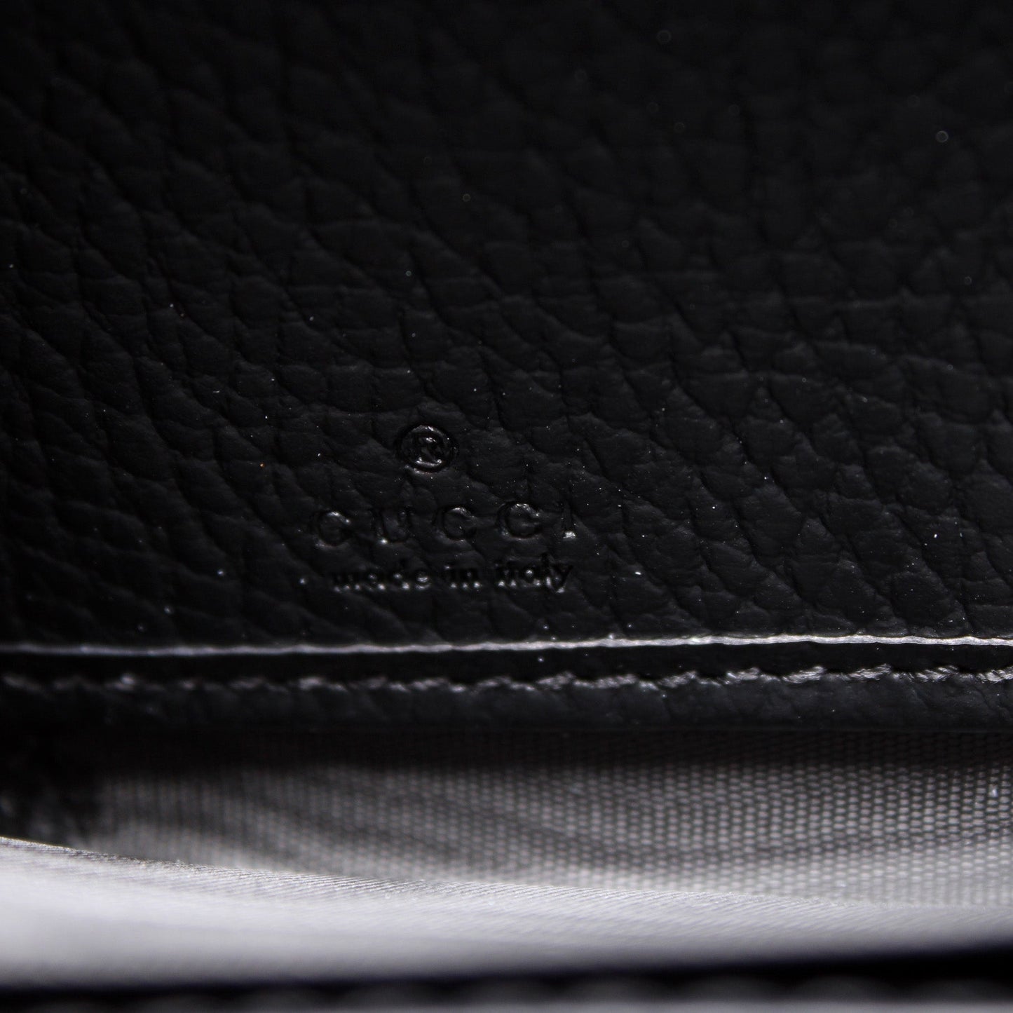 456117 Gucci Marmont Leather Zip Around Wallet