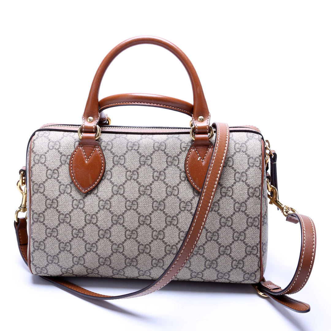 409429 Gucci Supreme Boston Bag