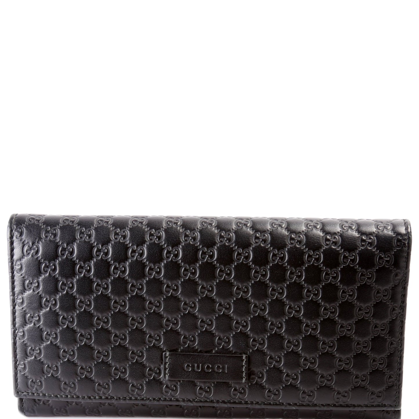 449396 Micro Guccissima Continental Flap Wallet