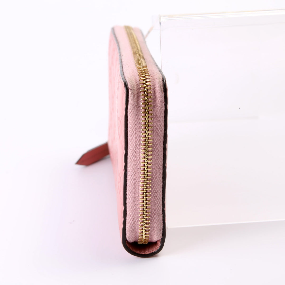 307987 Guccissima Zip Around Wallet