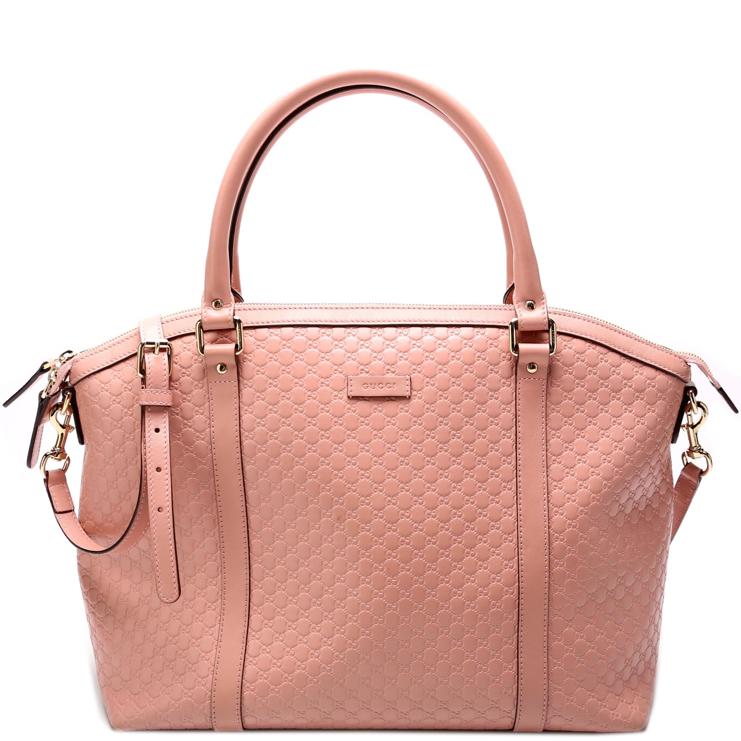 449658 Soft Micro Guccissima Large Dome Satchel