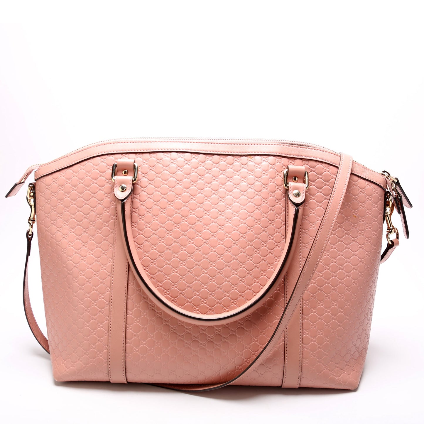 449658 Soft Micro Guccissima Large Dome Satchel