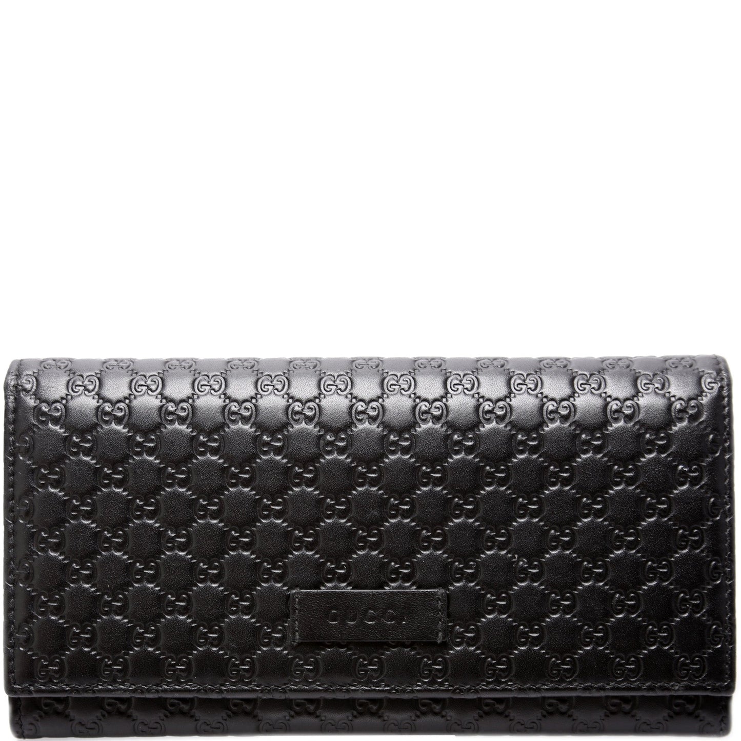 449396 Microguccissima Continental Flap Wallet