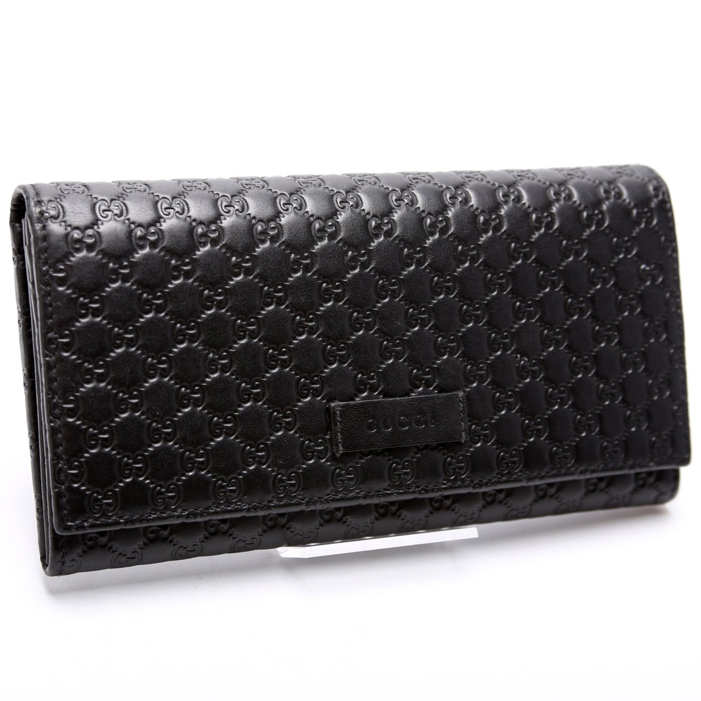 449396 Microguccissima Continental Flap Wallet