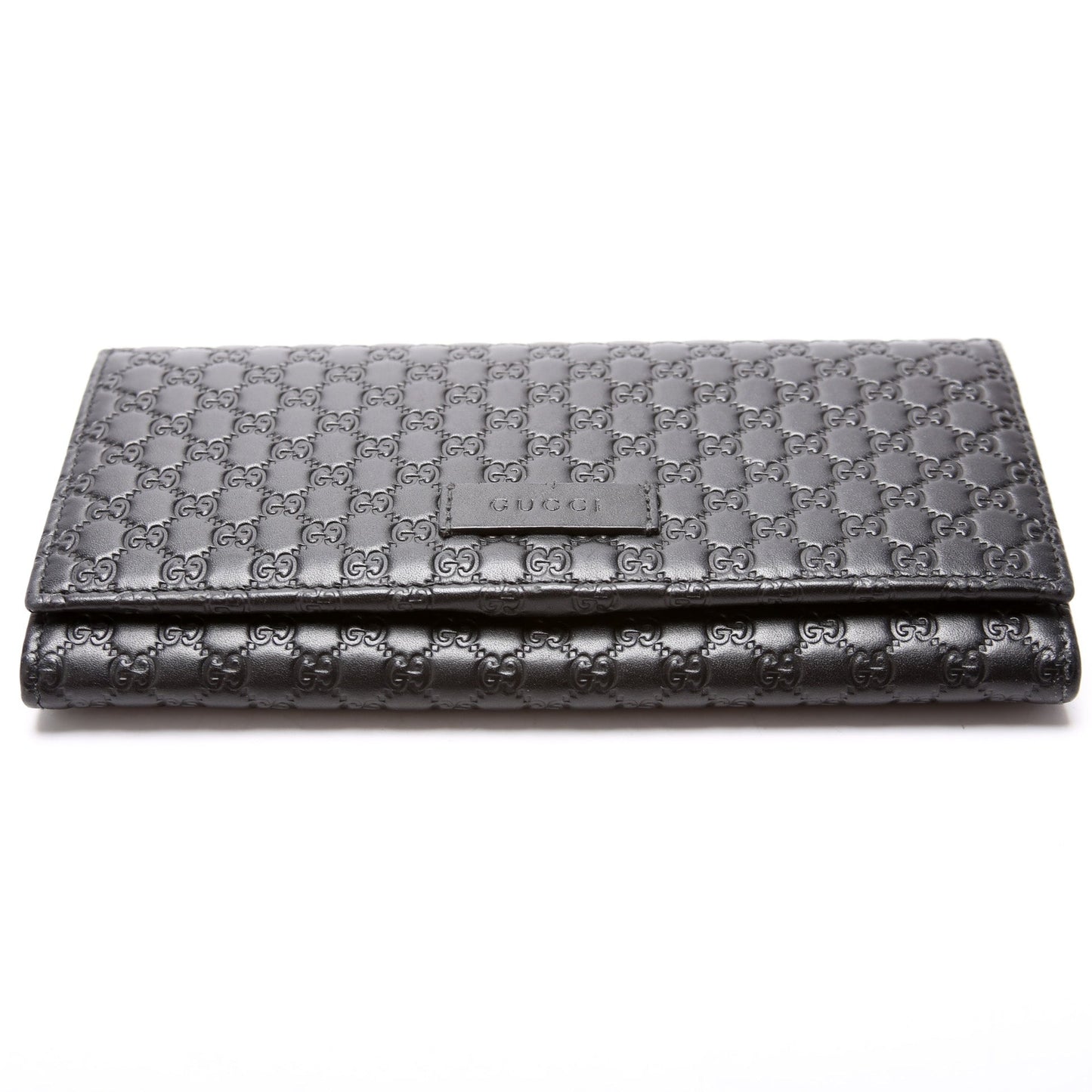 449396 Microguccissima Continental Flap Wallet