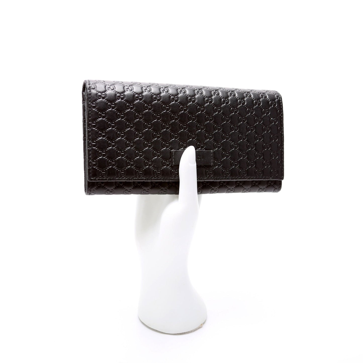 449396 Microguccissima Continental Flap Wallet