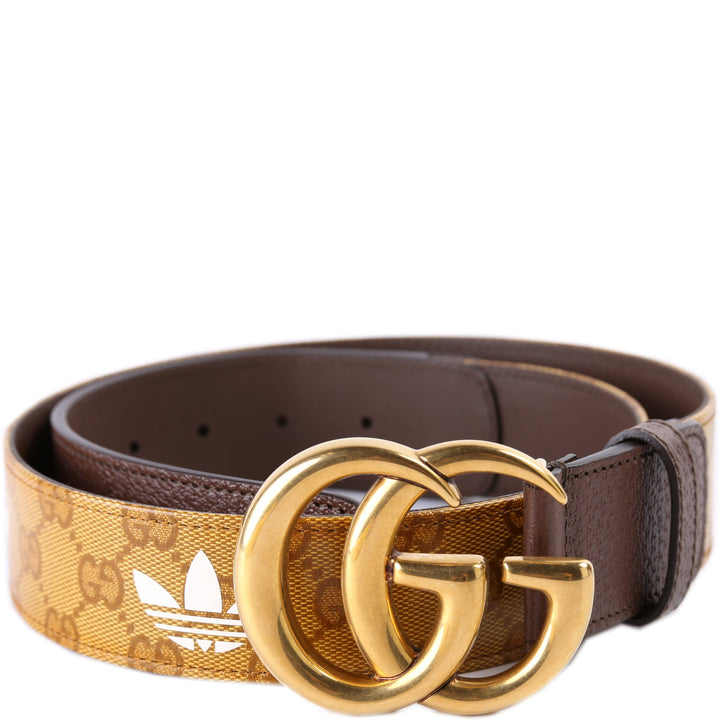 406831 X Adidas Gucci Marmont Belt Size 85/34