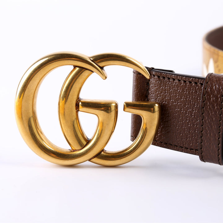 406831 X Adidas Gucci Marmont Belt Size 85/34