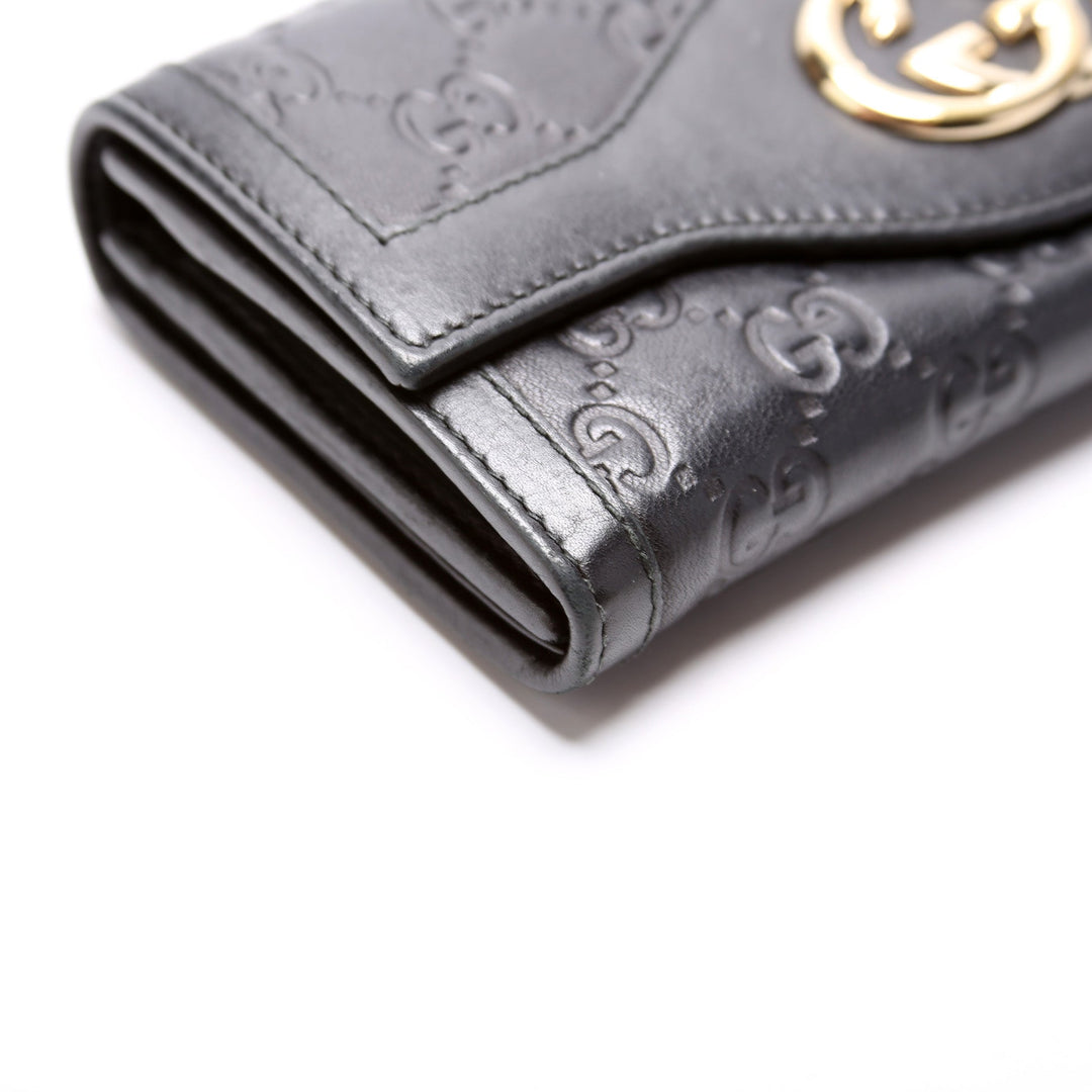 282431 Guccissima Double Wallet