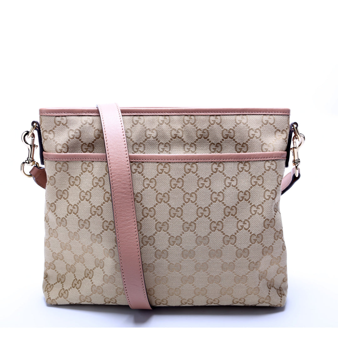 388924 Gucci Canvas Crossbody