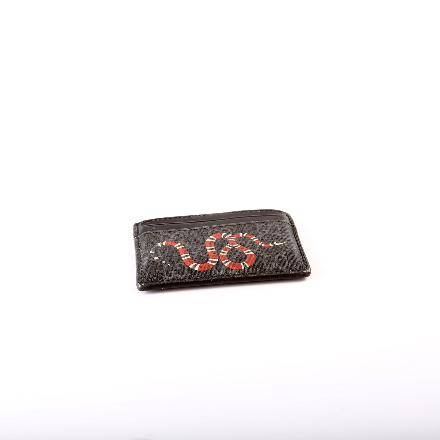 451277 Gucci Supreme Kingsnake Card Holder