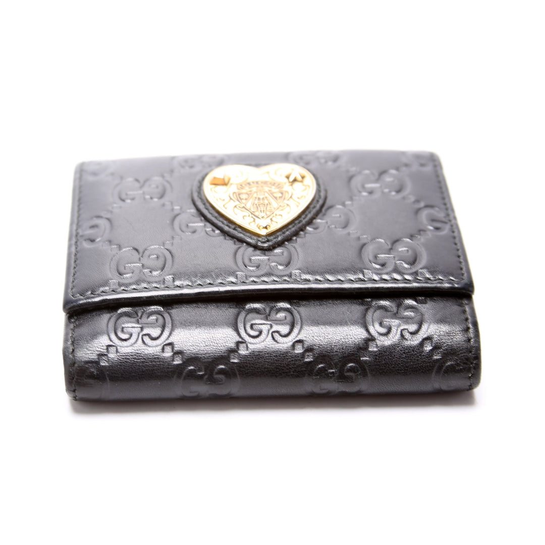 303490 Hysteria Gucci Leather Flap Wallet