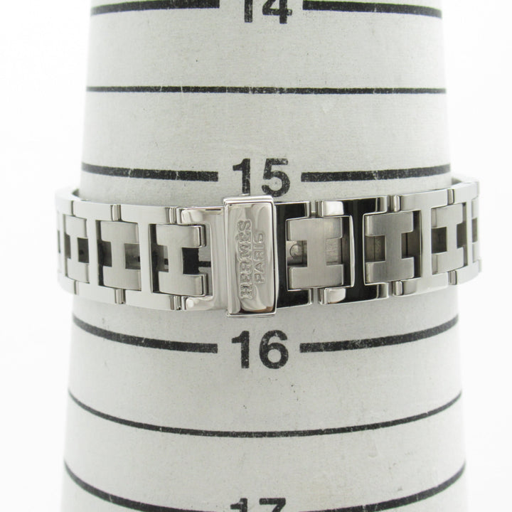 HERMES Clipper Wrist Watch Watch Wrist Watch CL4.210 Quartz White Stainless Steel