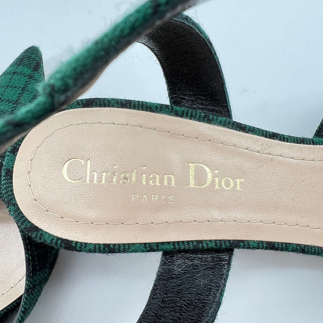 Christian Dior Gang Cloth Heels