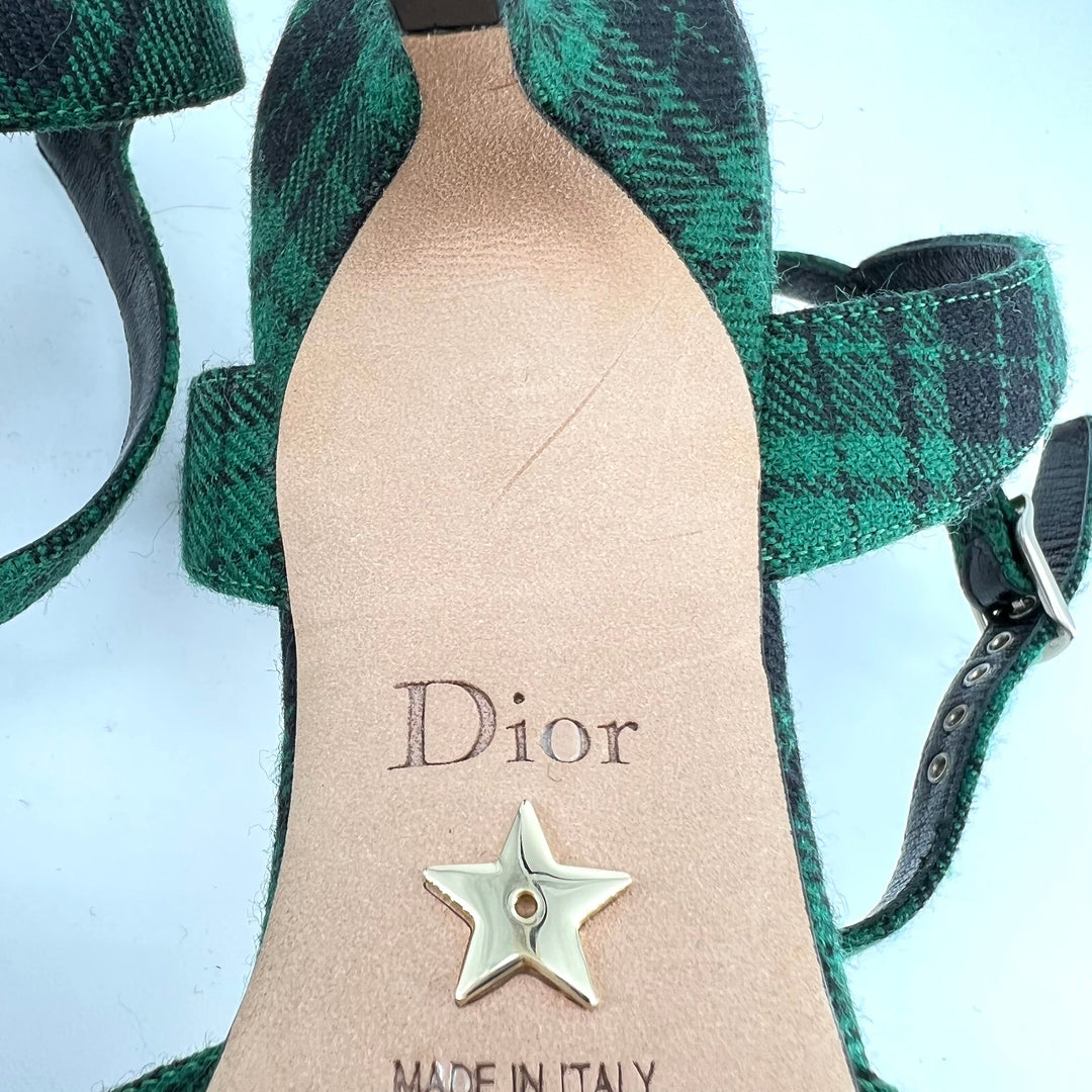 Christian Dior Gang Cloth Heels