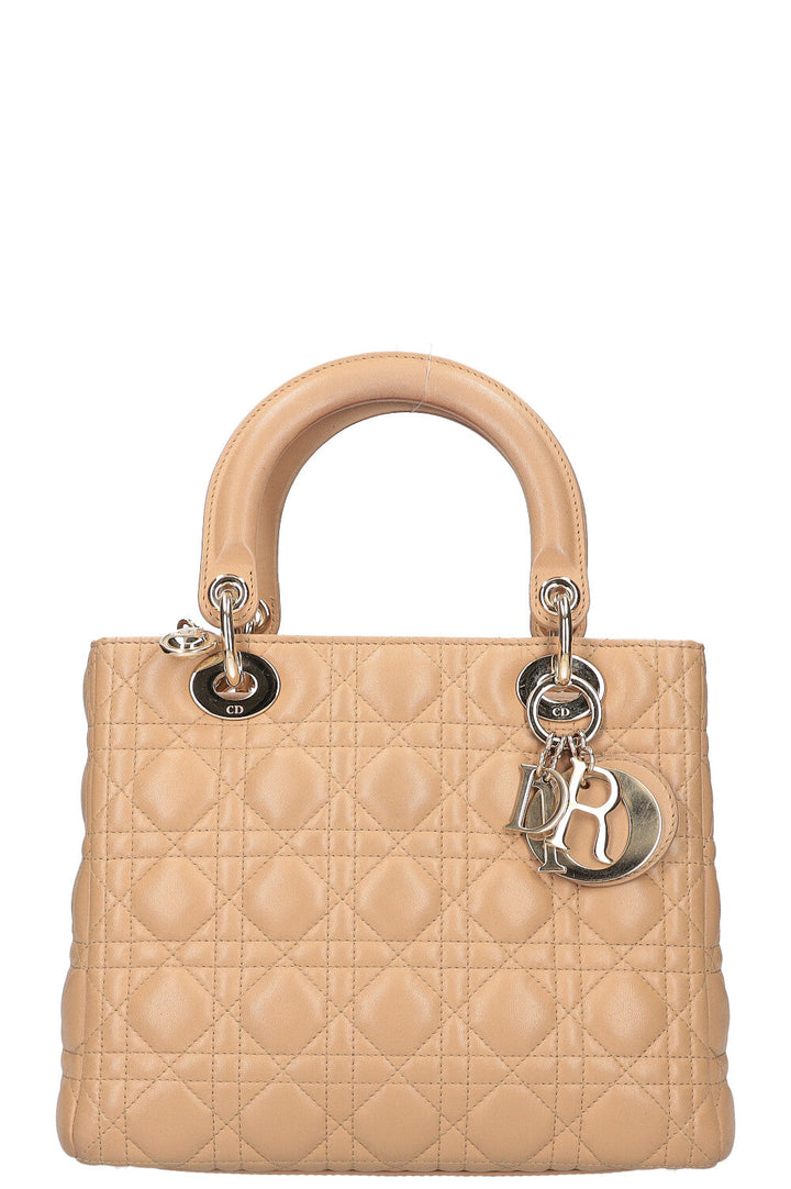 CHRISTIAN DIOR Lady Dior Beige